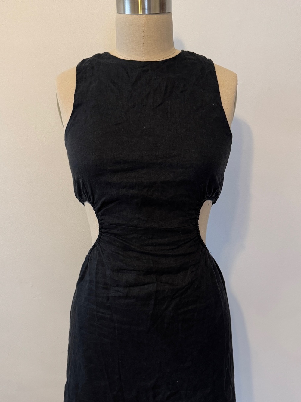 Lioness Linen Cut Out Mini Dress